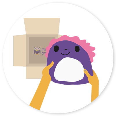 Step 3 of custom plushie making process