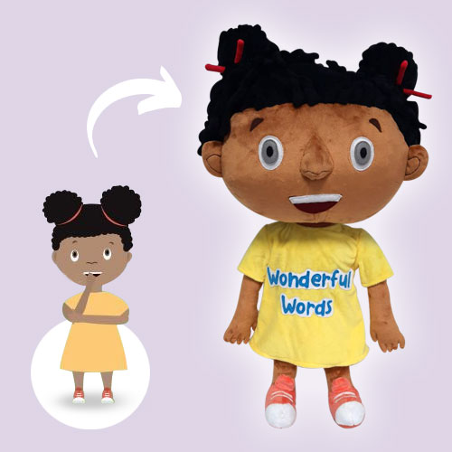 create plushies of your favorite book character