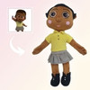 Illustration to a handmade plush doll