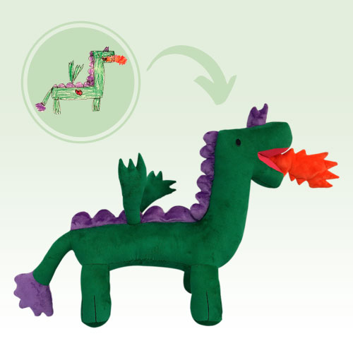 personalized dragon plush gift for your loved ones